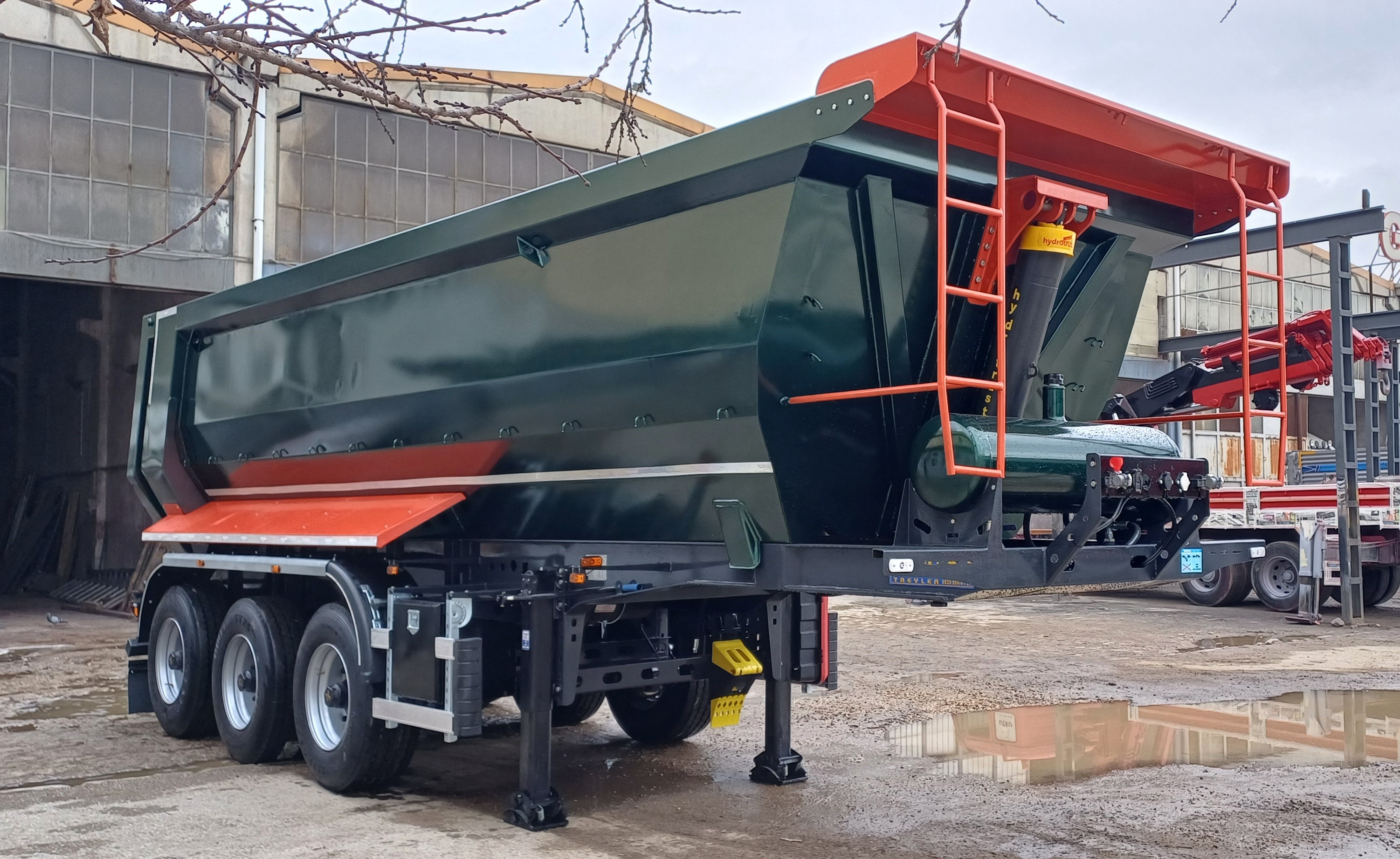 Yarım Boru Tip (havuz) Damper